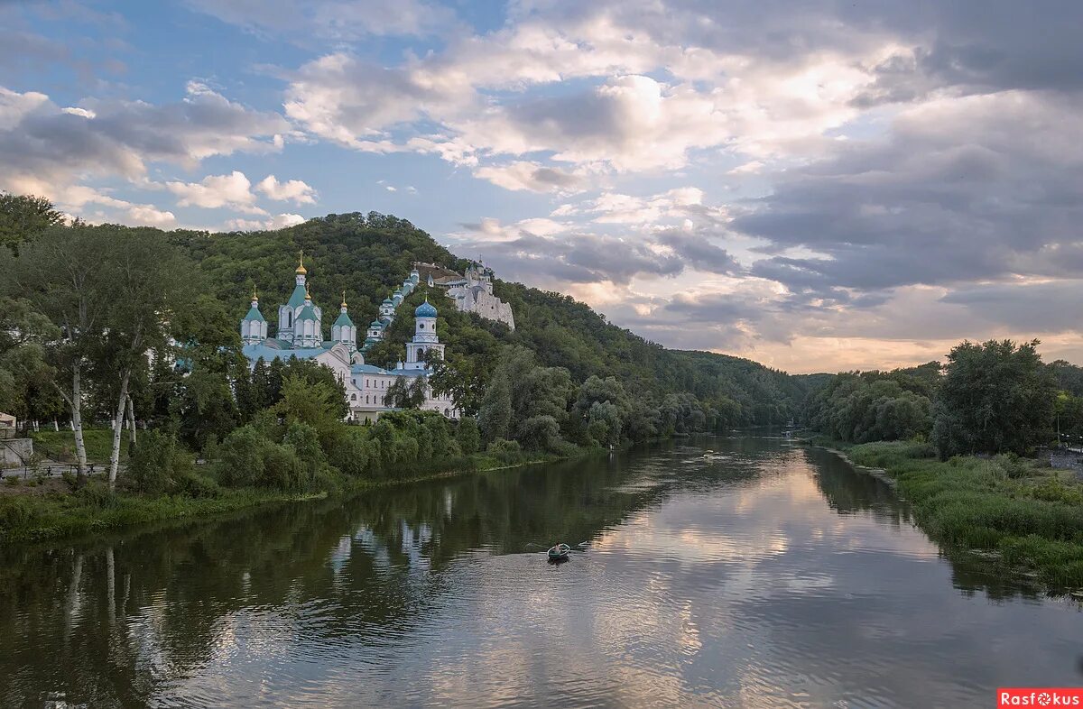 Река северский донец фото Фото: Свято-Успенская Святогорская Лавра .. Фотограф СВЕТЛАНА МЕЛЬНИК. Путешеств