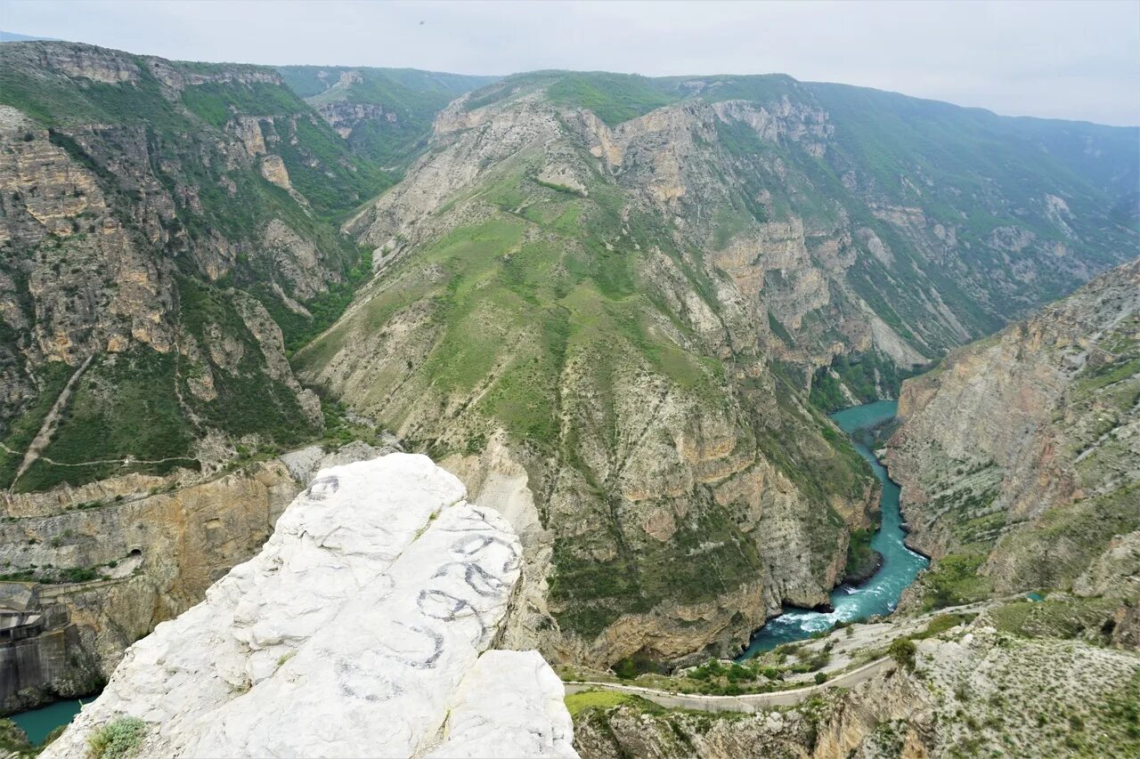 Река сулак в дагестане фото Сулакский каньон и дагестанский Язык тролля - Биение разума - ЖЖ