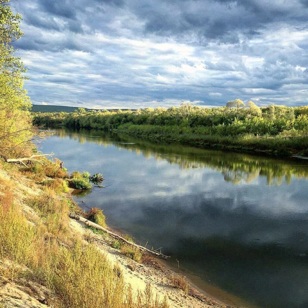 Река сура фото Водный сплав по реке Мокша (длина маршрута 447 км) Tripmir