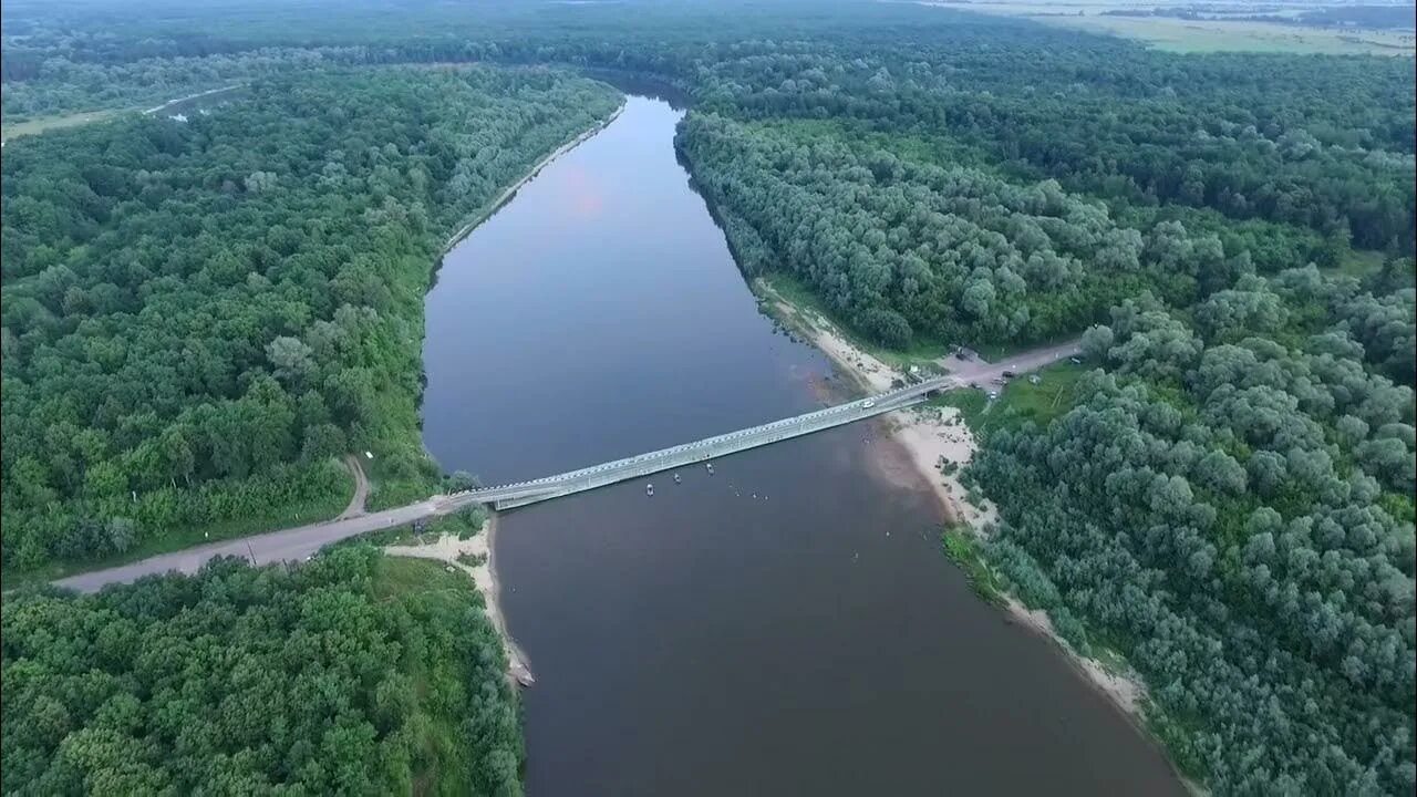 Река сура ульяновская область фото Пляж на реке Сура около г. Шумерля, понтонный мост - 25.07.2022 - YouTube