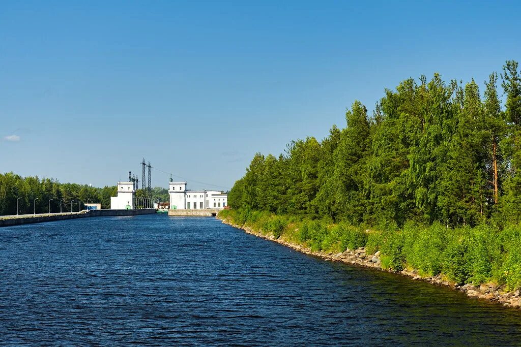 Река свирь фото Svir River 57 Svir River. Upper Svir Hydroelectric Station. Flickr