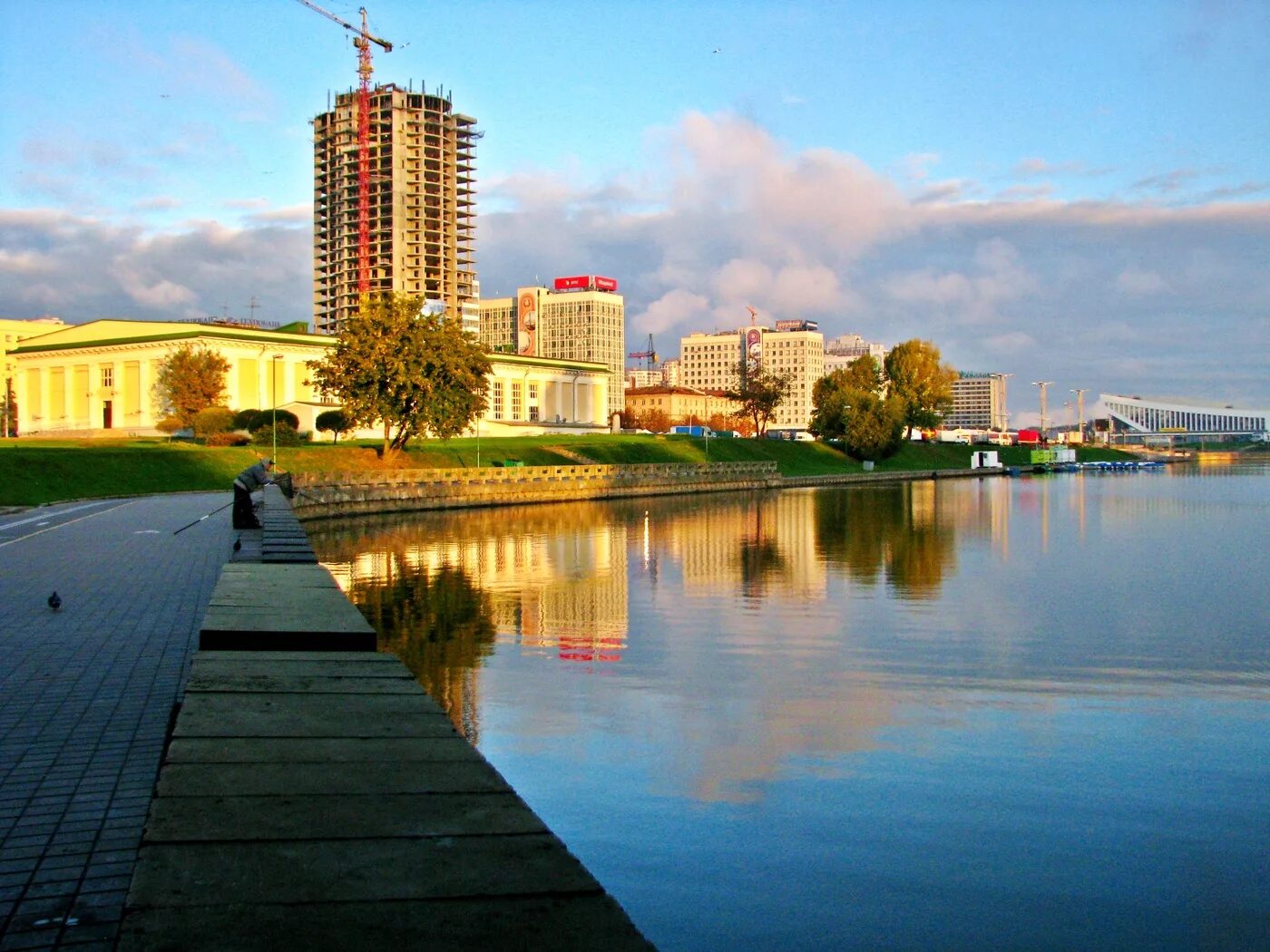 Река свислочь фото на набережной Свислочи / фото