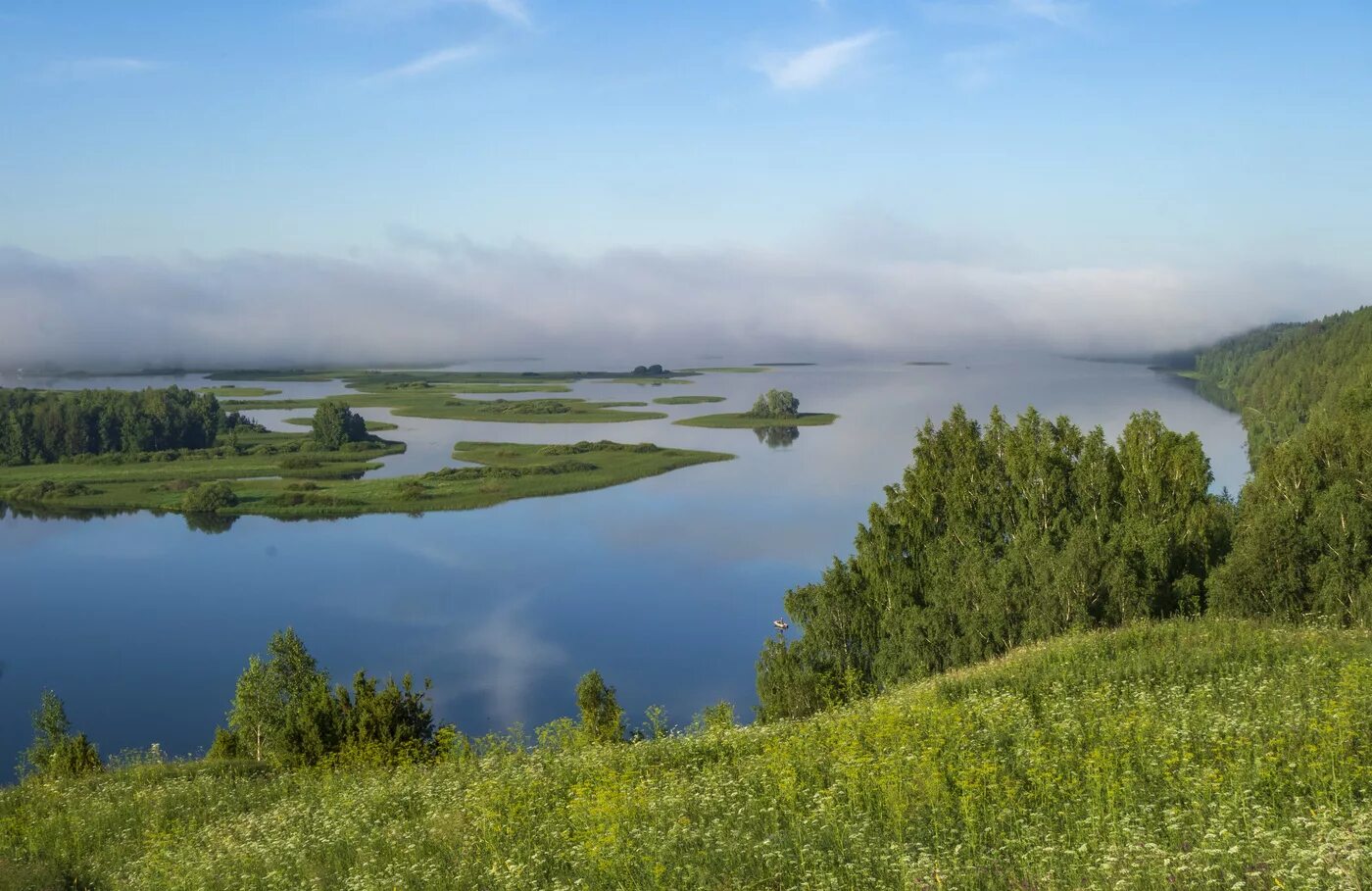 Река сылва пермский край фото Река Сылва. Елкинская гора / Пермский край