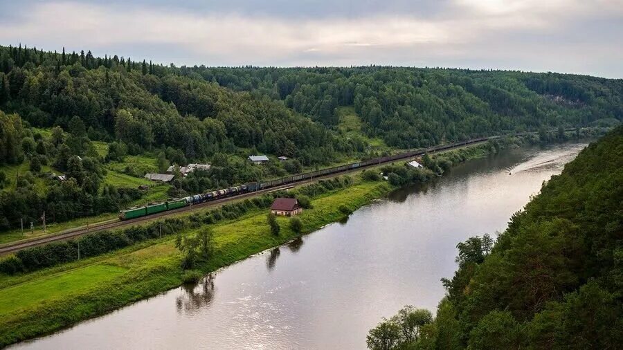 Река сылва пермский край фото Чем примечательна провинциальная Усть-Кишерть ПермячOk Дзен