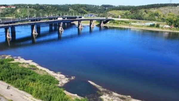 Река томь в кемерово фото Tom River Water Temperature