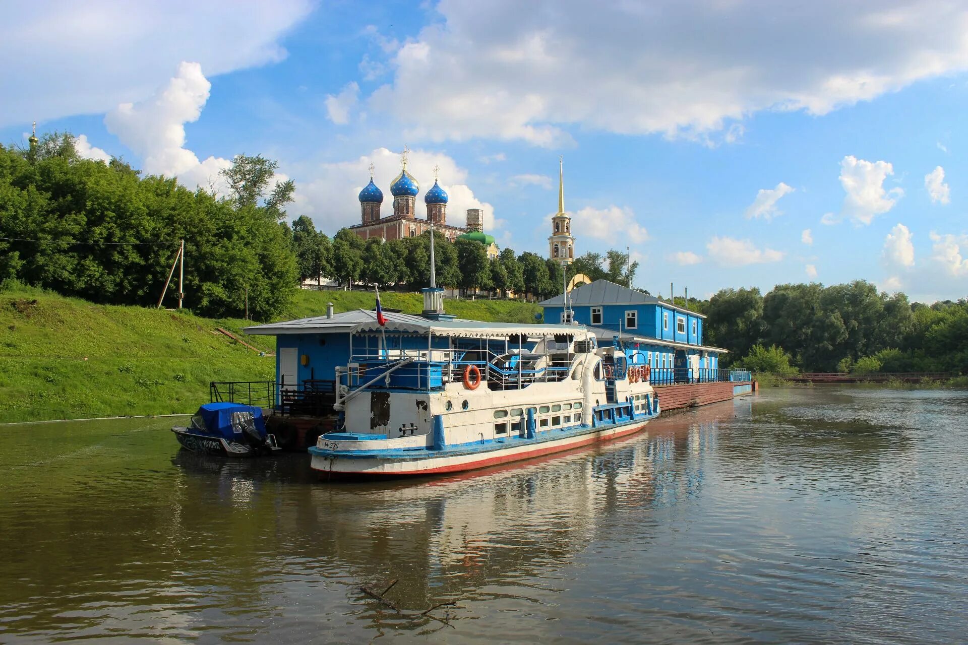 Река трубеж фото Рязанский кремль, Рязань - что посмотреть, история, фото