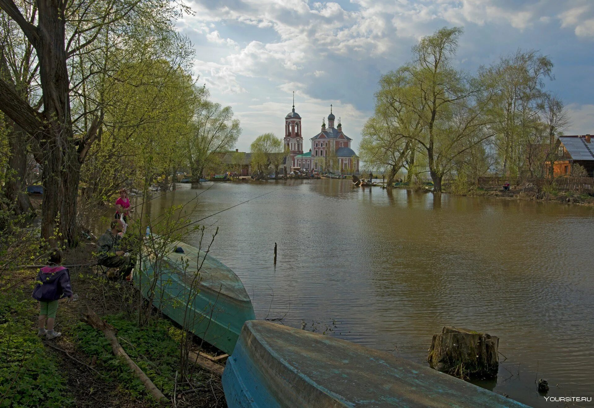 Река трубеж фото Река трубеж в переславле залесском - Фото