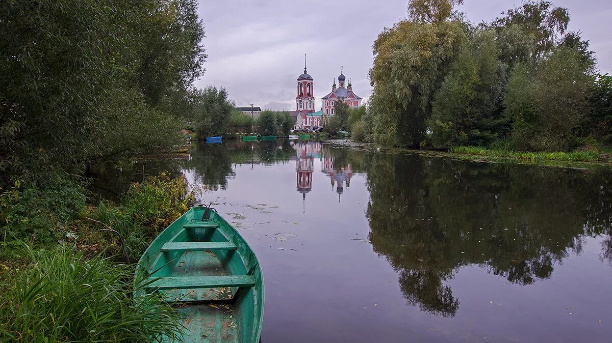 Река трубеж фото Церковь Сорока мучеников Севастийских в устье реки Трубеж :: Александр Кафтанов 