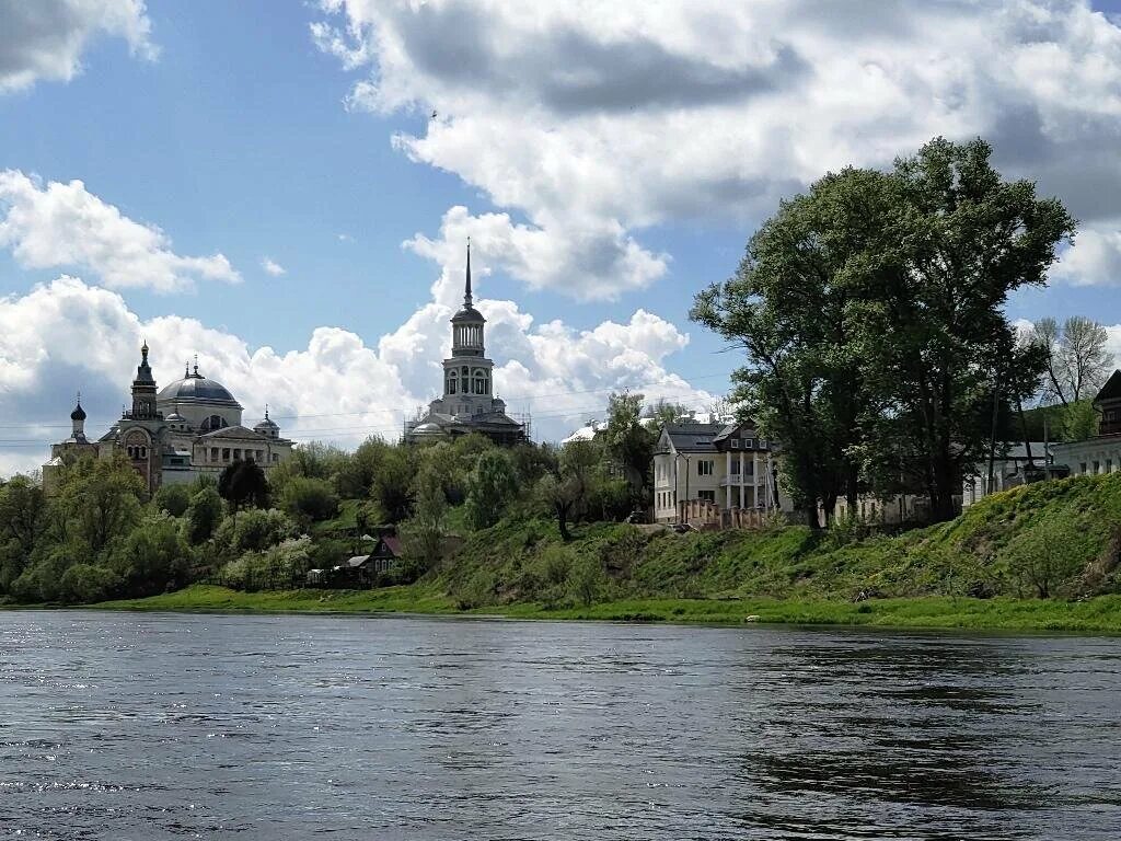 Река тверца фото Торжок - один из самых живописных малых городов России мои дороги Дзен