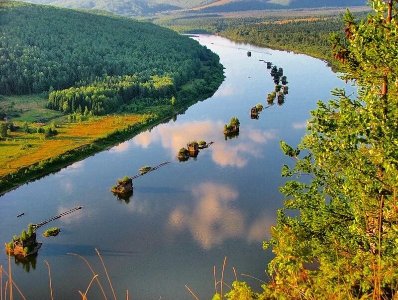 Река урал фото Реки Урала - Вишера