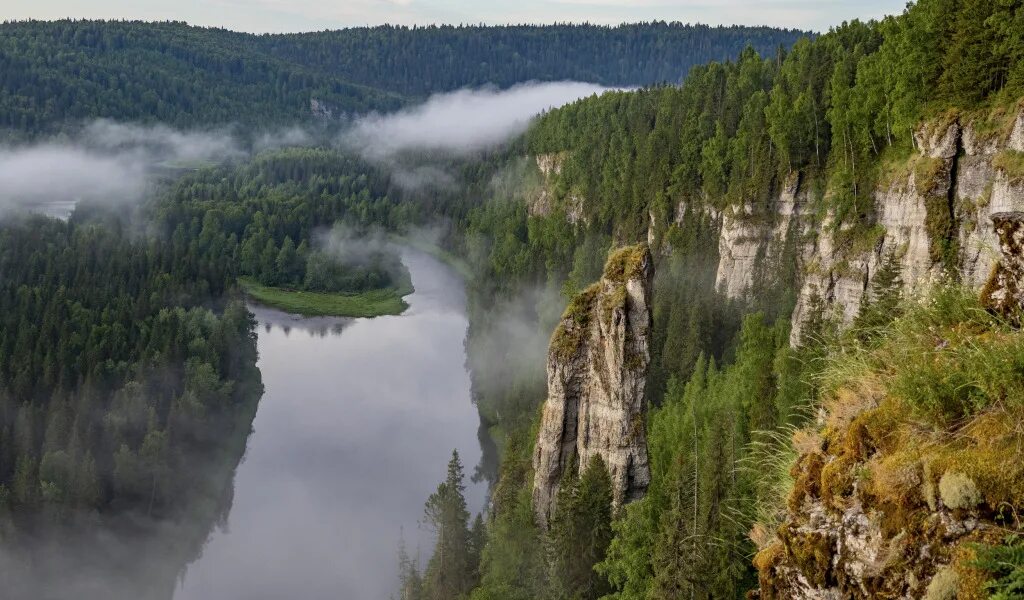 Река усьва пермский край фото Пазл "Природа Пермского края" из 170 элементов Собрать онлайн пазл № 250158