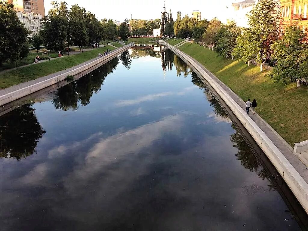 Река в орле фото Город Орёл поразил своими набережными на реках Ока и Орлик. - "Экспедиция Велики