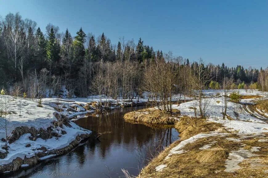 Река весной фото Весной река фото YugNash.ru