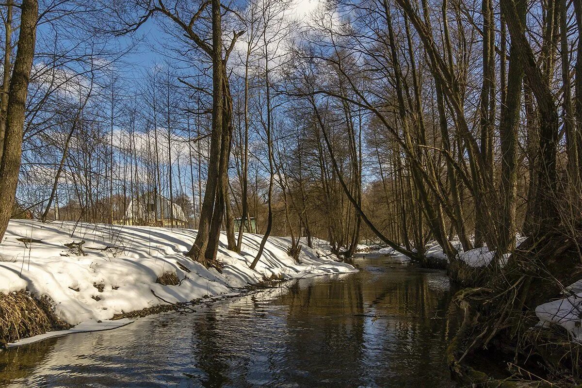 Река весной фото Весной река фото YugNash.ru