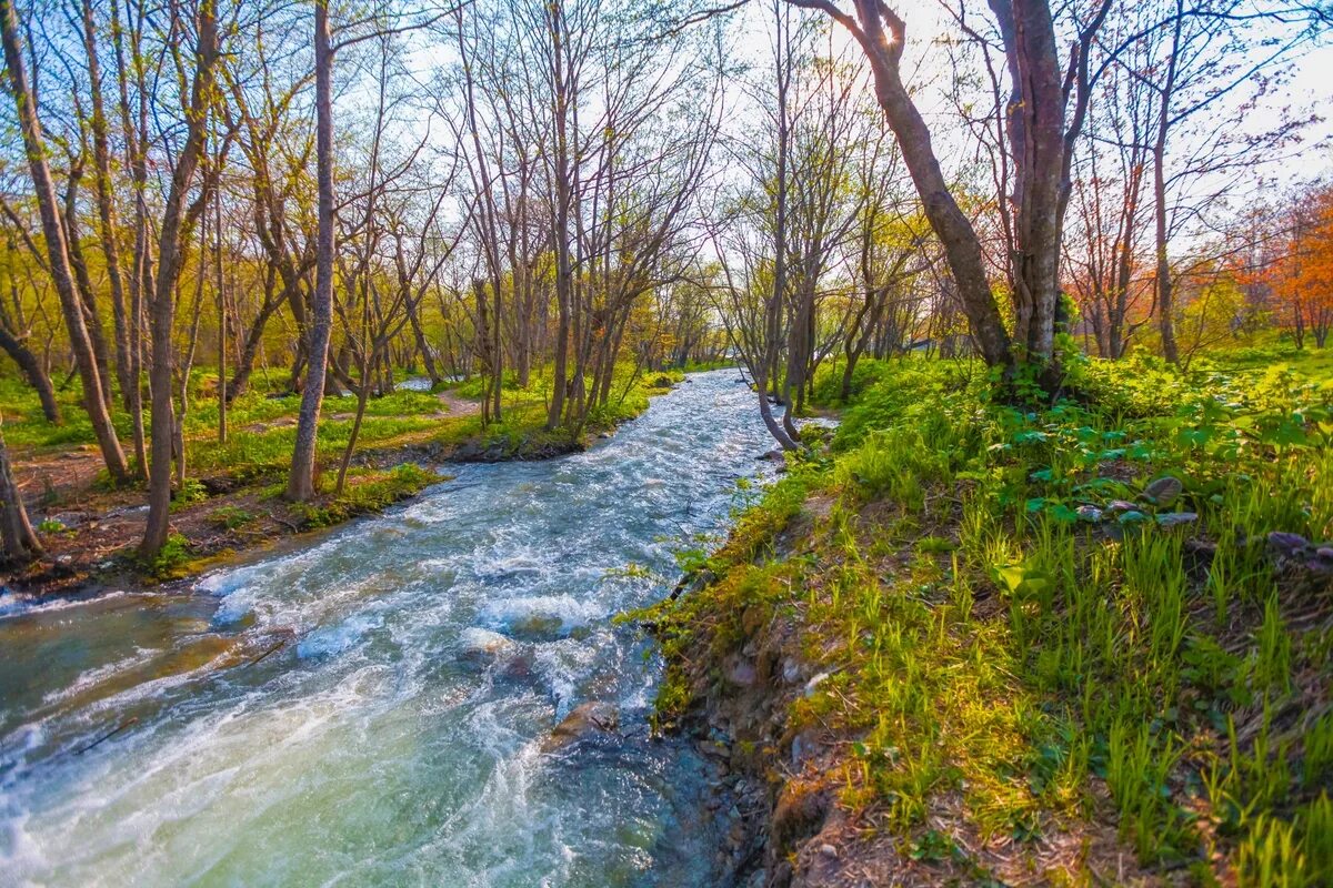 Река весной фото Постеры на стену поток, река, природа, aртикул: 11432 весна 26