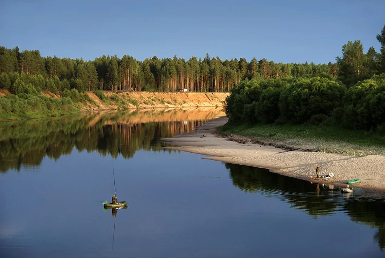 Река ветлуга фото Фото: Красный Яр, база, дом отдыха, Костромская область, Шарьинский район, Ивано