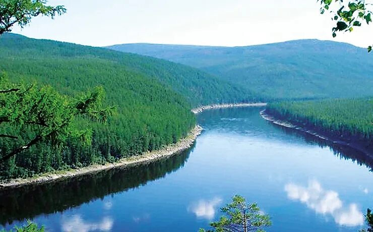 Река вилюй фото Русский досуг - Московскiя Въдомости