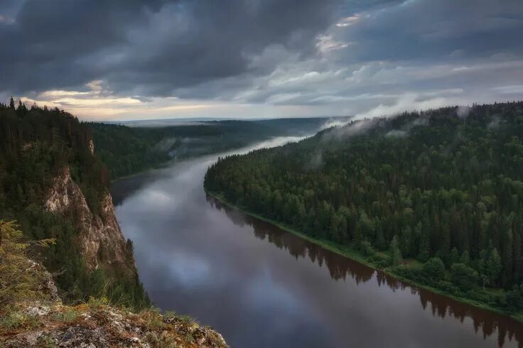 Река вишера фото Pin en Příroda - Nature