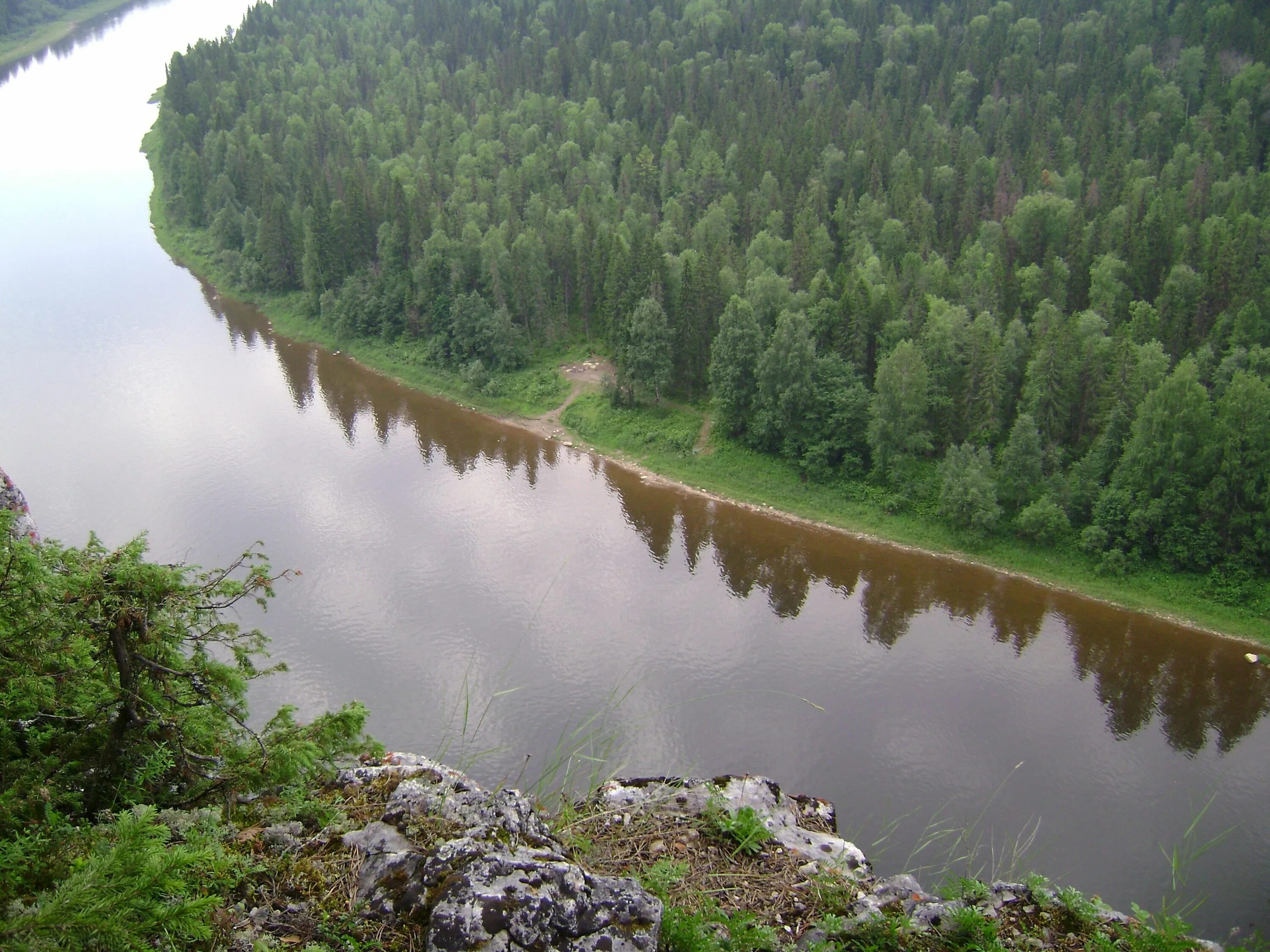 Река вишера фото Река Вишера. Вид с Писаного камня Scenery, Outdoor, River