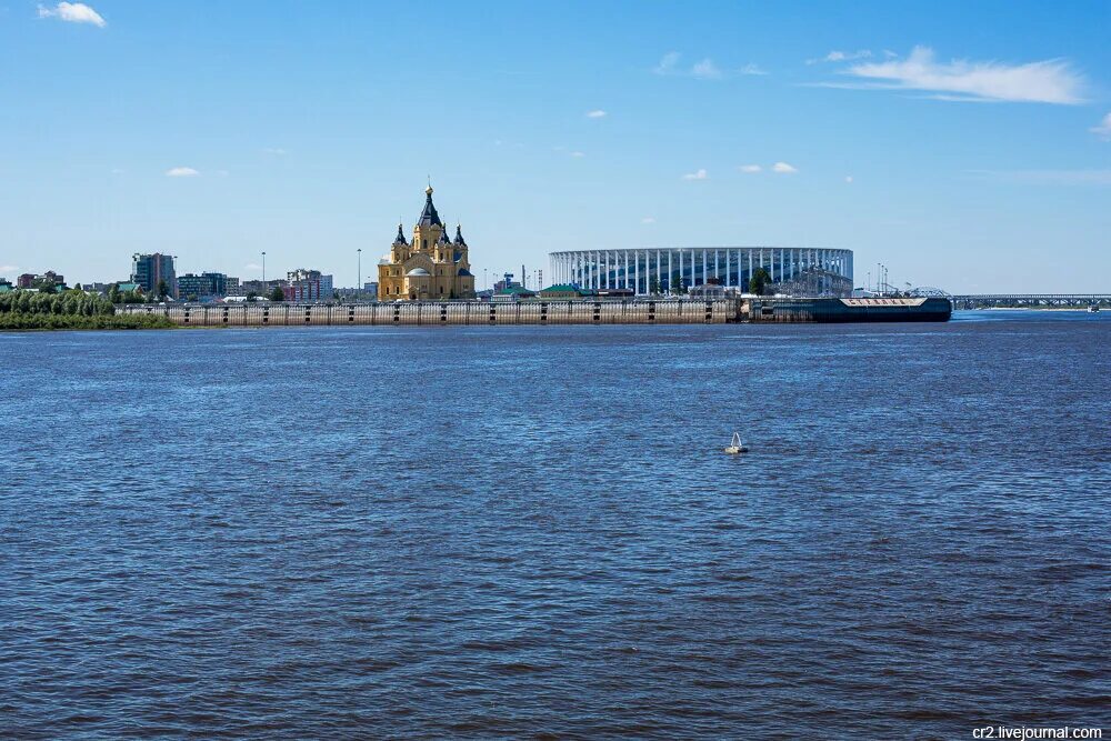 Река волга нижний новгород фото Нижний Новгород и его окрестности с Волги Уникальная Россия Дзен