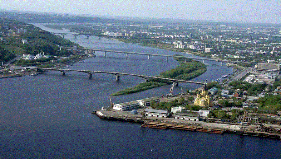 Река волга нижний новгород фото Нижний Новгород. Стрелка (Владимир Кольчугин) / Стихи.ру