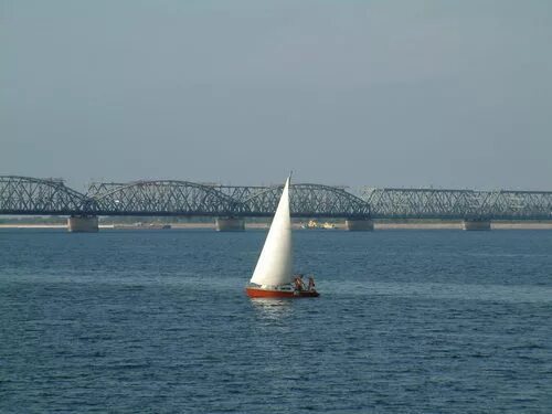 Река волга в ульяновске фото Фото Ульяновск Волга.Парусник , Ульяновск Волга , - Фото@Mail.Ru