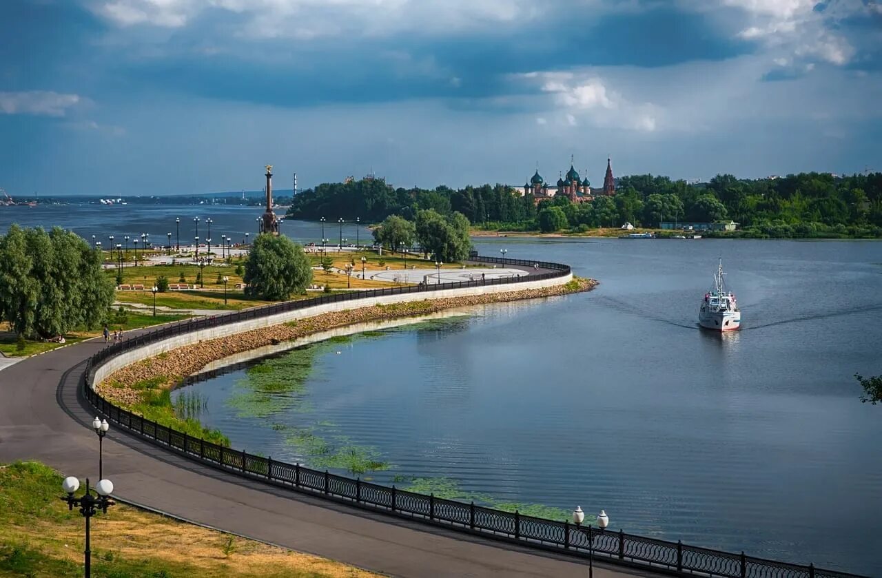 Река волга в ярославле фото Интересные факты о Ярославле 2020, Ярославский район - дата и место проведения, 