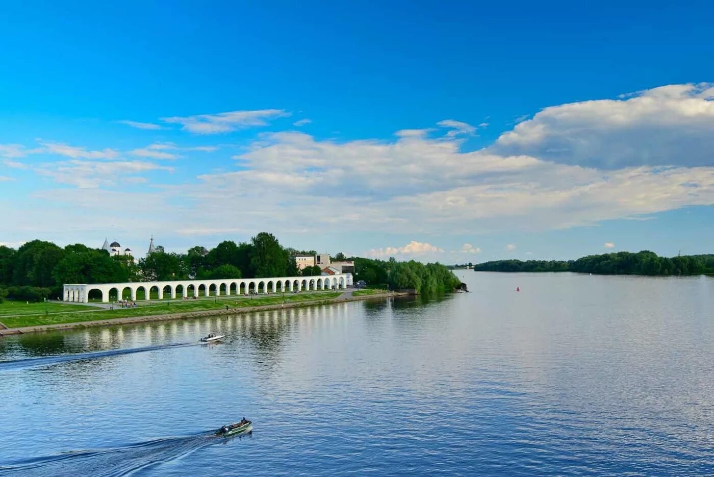 Река волхов фото В.Новгород / Автор: Mikos K