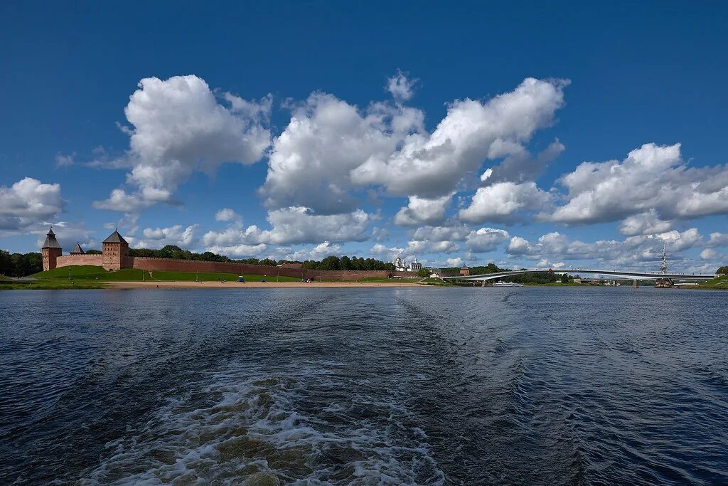 Река волхов фото Вид с реки Волхов Великий Новгород. Great Novgorod Vladimir Belyaev Flickr