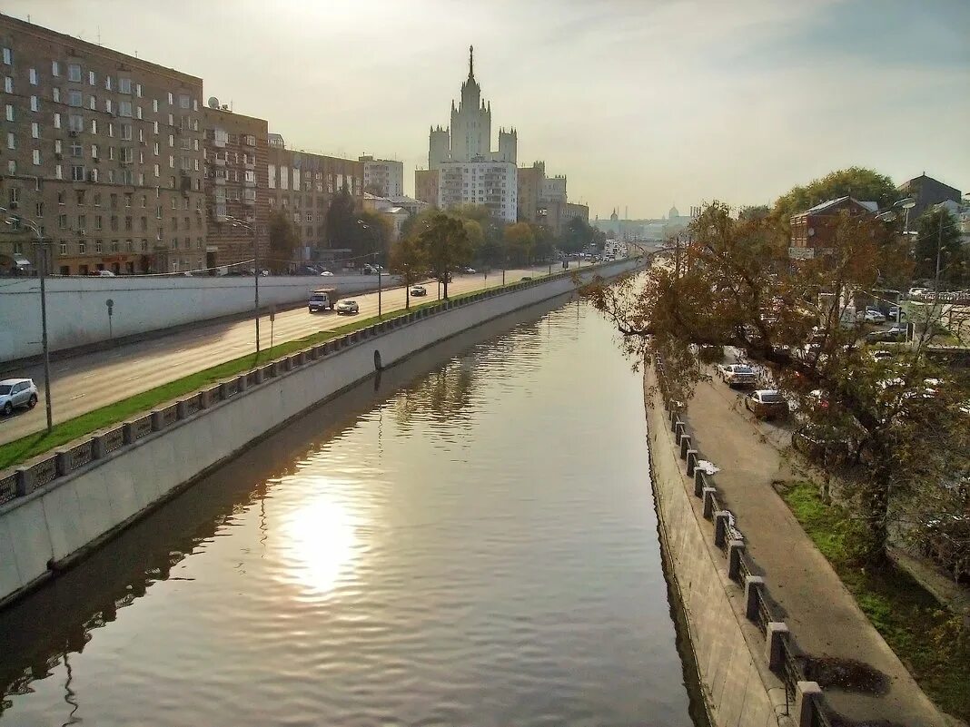 Река яуза в москве фото Вечером на р.Яузе :: Денис Масленников - Социальная сеть ФотоКто