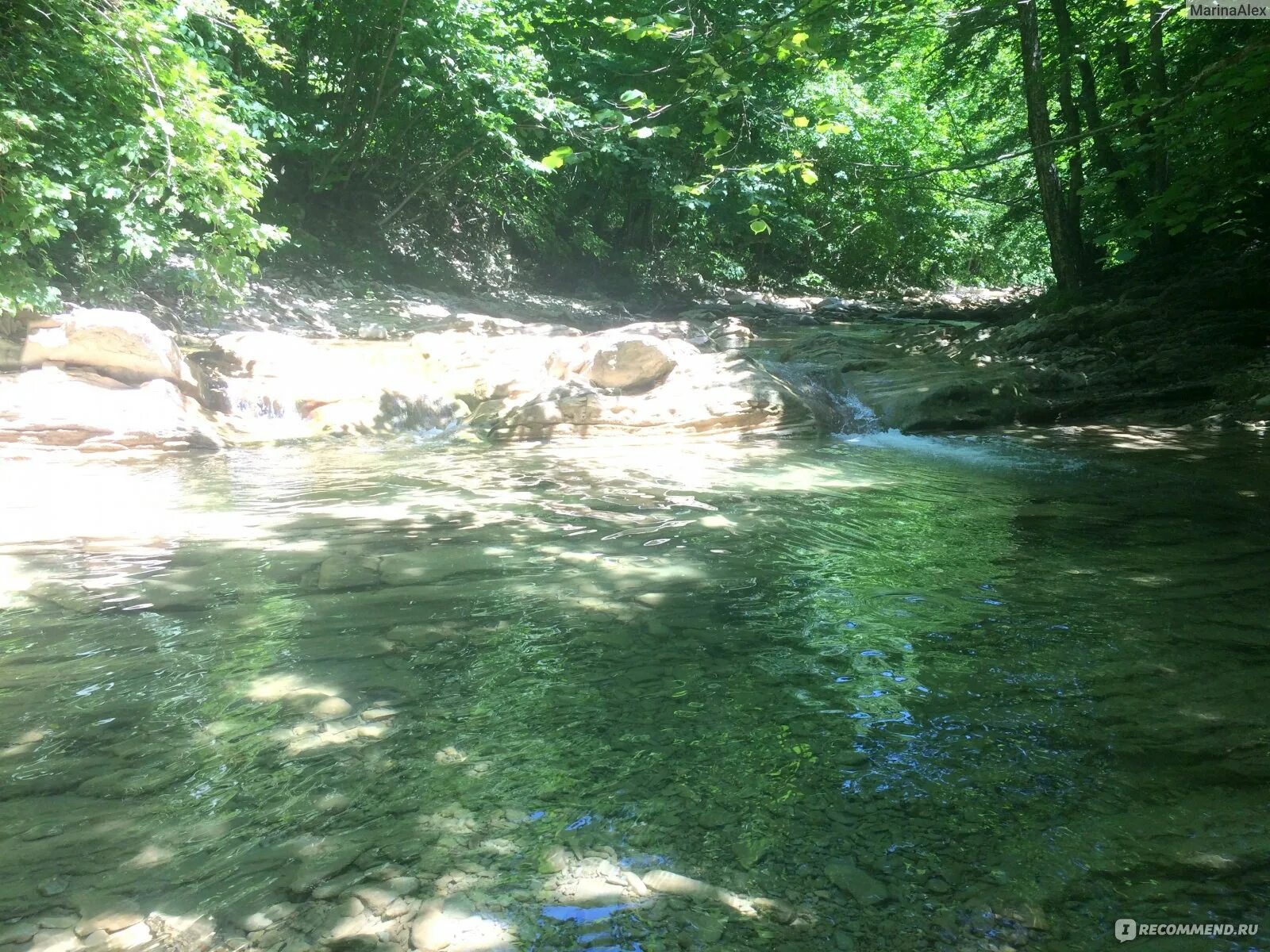 Река жане фото Водопады и дольмены реки Жане, Возрождение, Краснодарский край - "Геленджик. Про