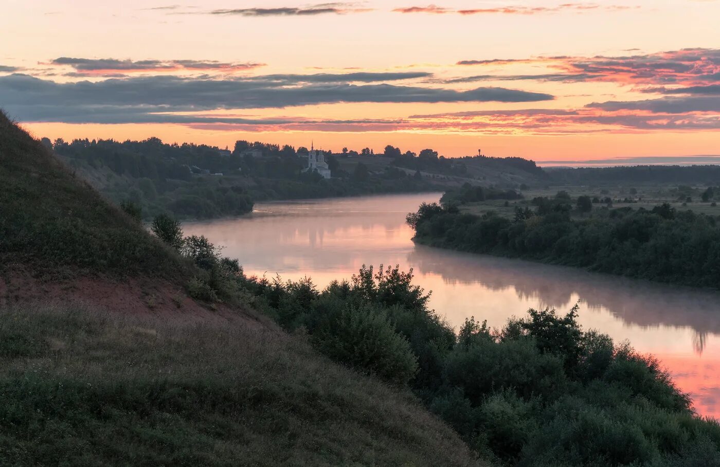 Реки кировской области фото Краски рассвета. / Река Молома, Котельничский район