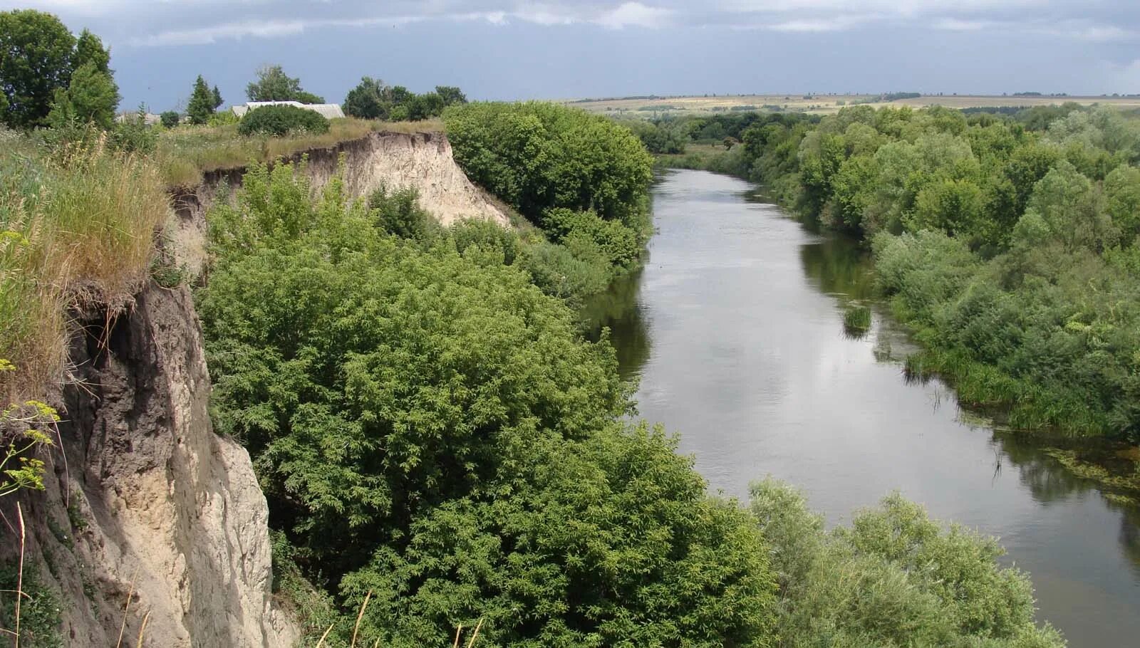 Реки курской области фото Walking on a Riverbank: the Seym River ROMANDOR