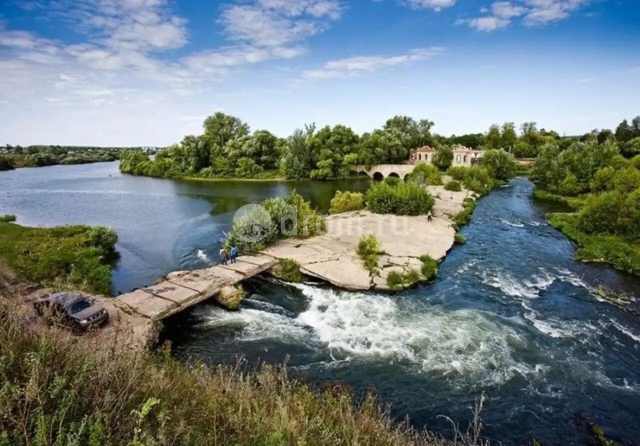 Реки липецкой области фото Кураповская гидроэлектростанция (разрушена).. Местоположение