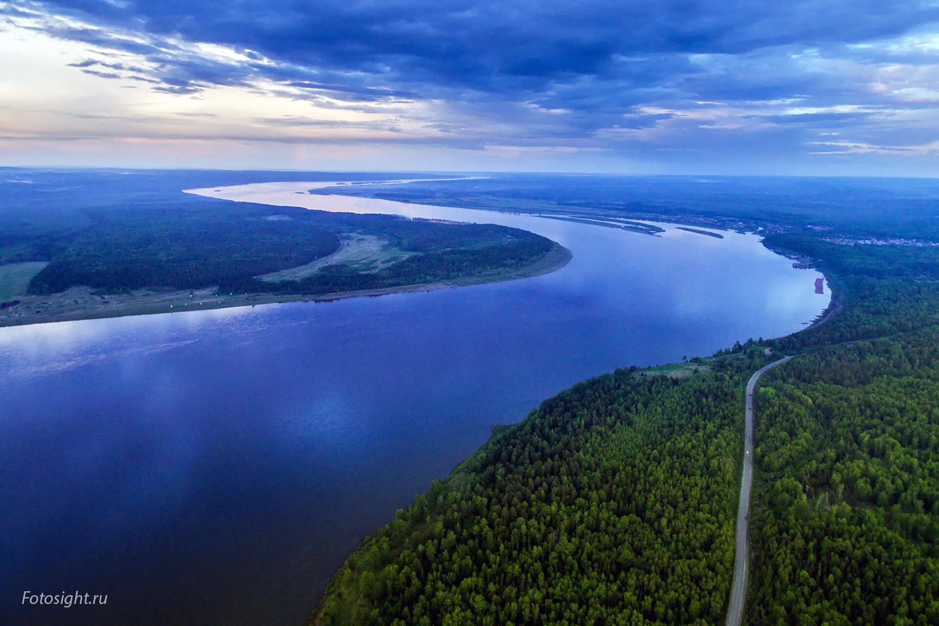 Реки россии фото Широкая река великая