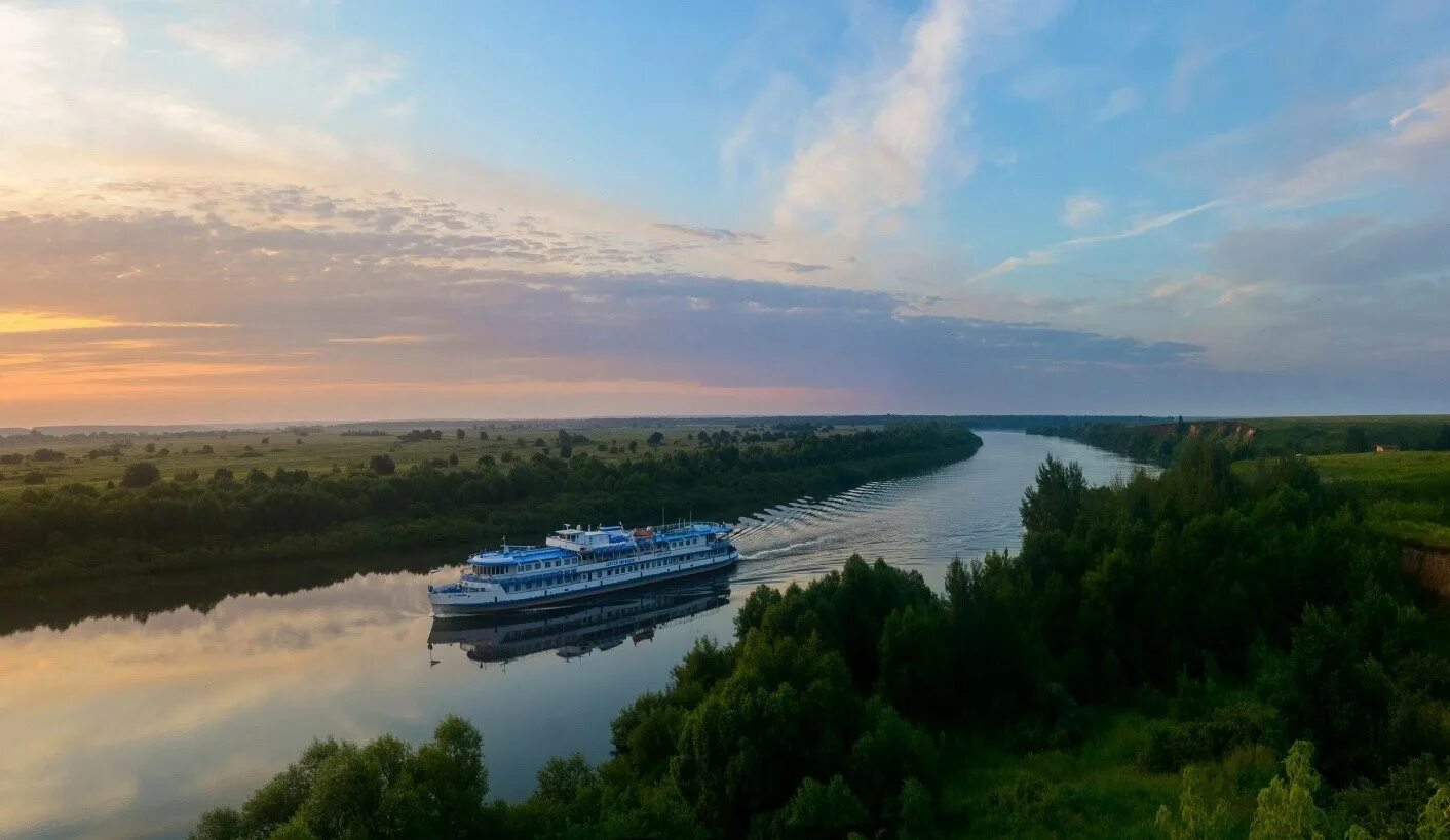 Реки рязани фото Круизы по реке Ока Экваториал