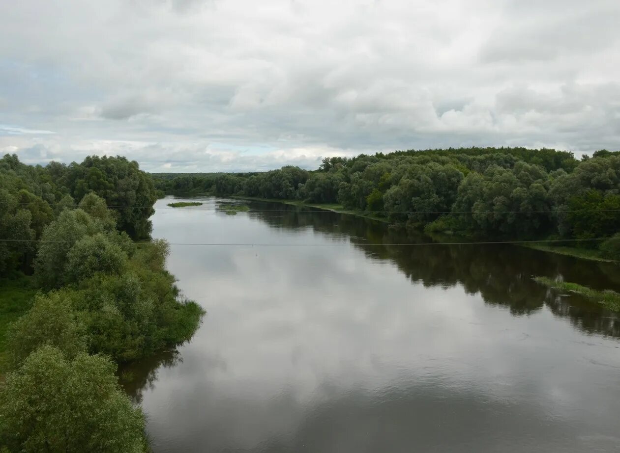 Речка Цна и пляж города Моршанска. Идем к плотине вдоль берега реки Прекрасное р