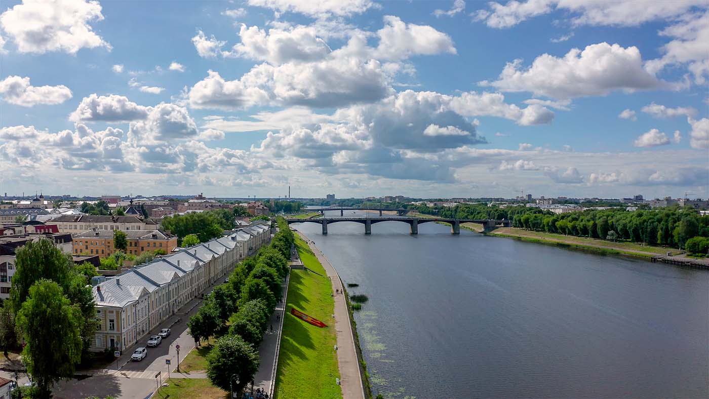 Реки твери фото Тверь - Старица - Берново - Торжок, 3 дня Ост-Вест