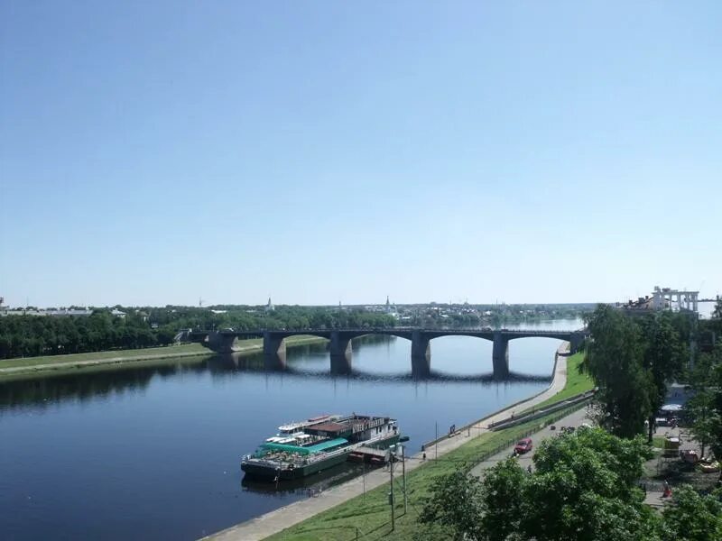 Реки твери фото Вид на Волгу с колеса... - Тверь, Россия - Фото 19 - ФотоТерра