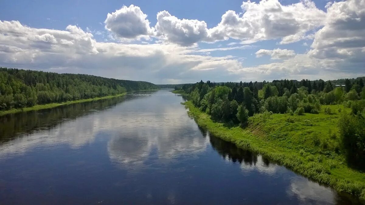 Реки вологодской области фото Река Сухона, Вологодская область. 2023 Деревенские пейзажи.Русская природа. ВКон