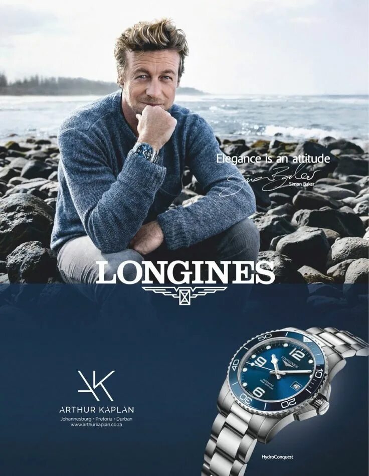 Реклама часов фото Take 5 Ads: Chris Hemsworth for TAG Heuer, Simon Baker & Longines + More The Fas