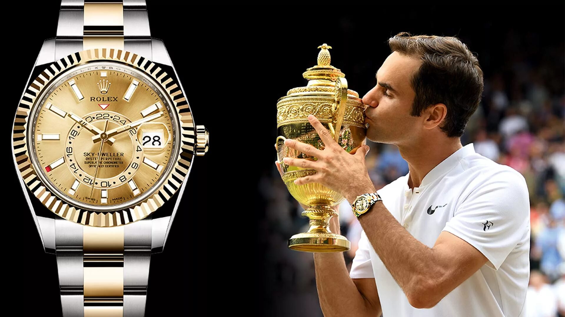 Реклама часов ролекс фото Sports watches that shine as bright as the aces who wear them GQ India Entertain