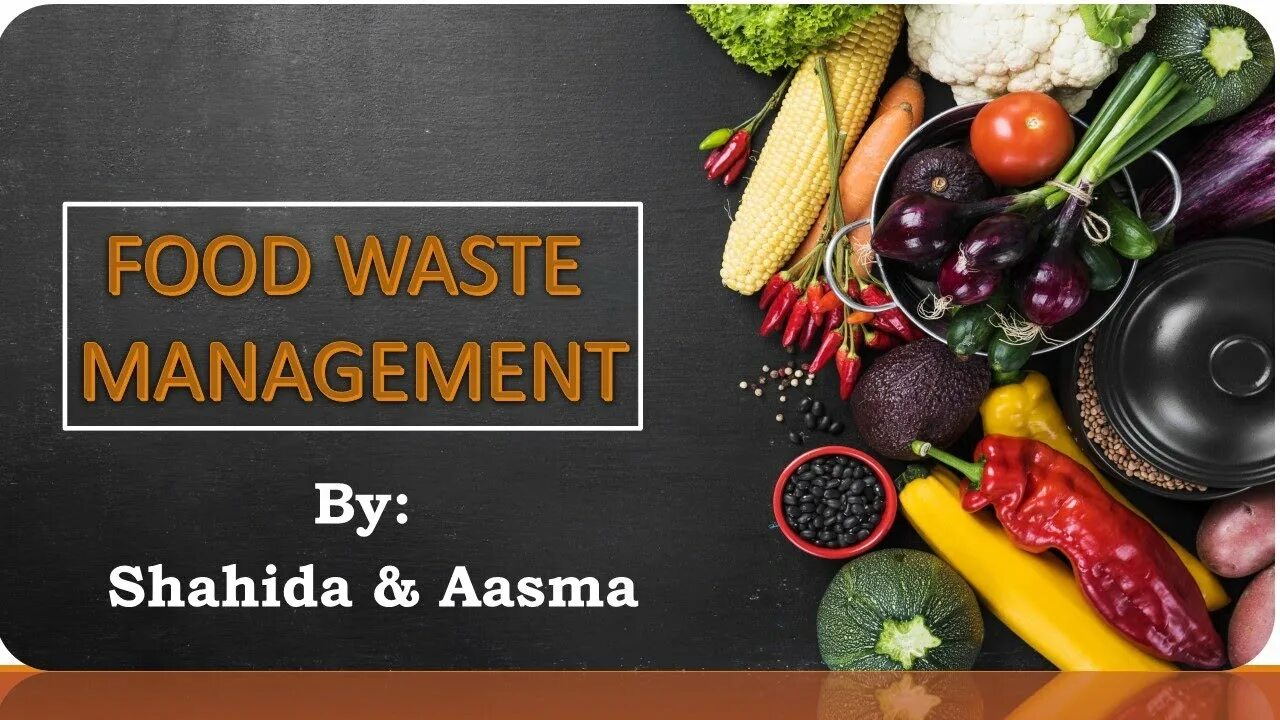 Реклама фрукты овощи фото FOOD WASTE MANAGEMENT by Shahida & Aasma - YouTube