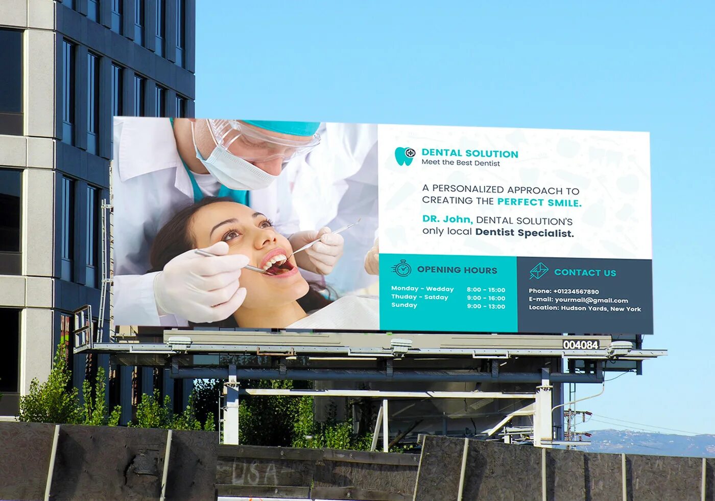 Реклама клиники фото Dental Billboard Templates Images :: Behance