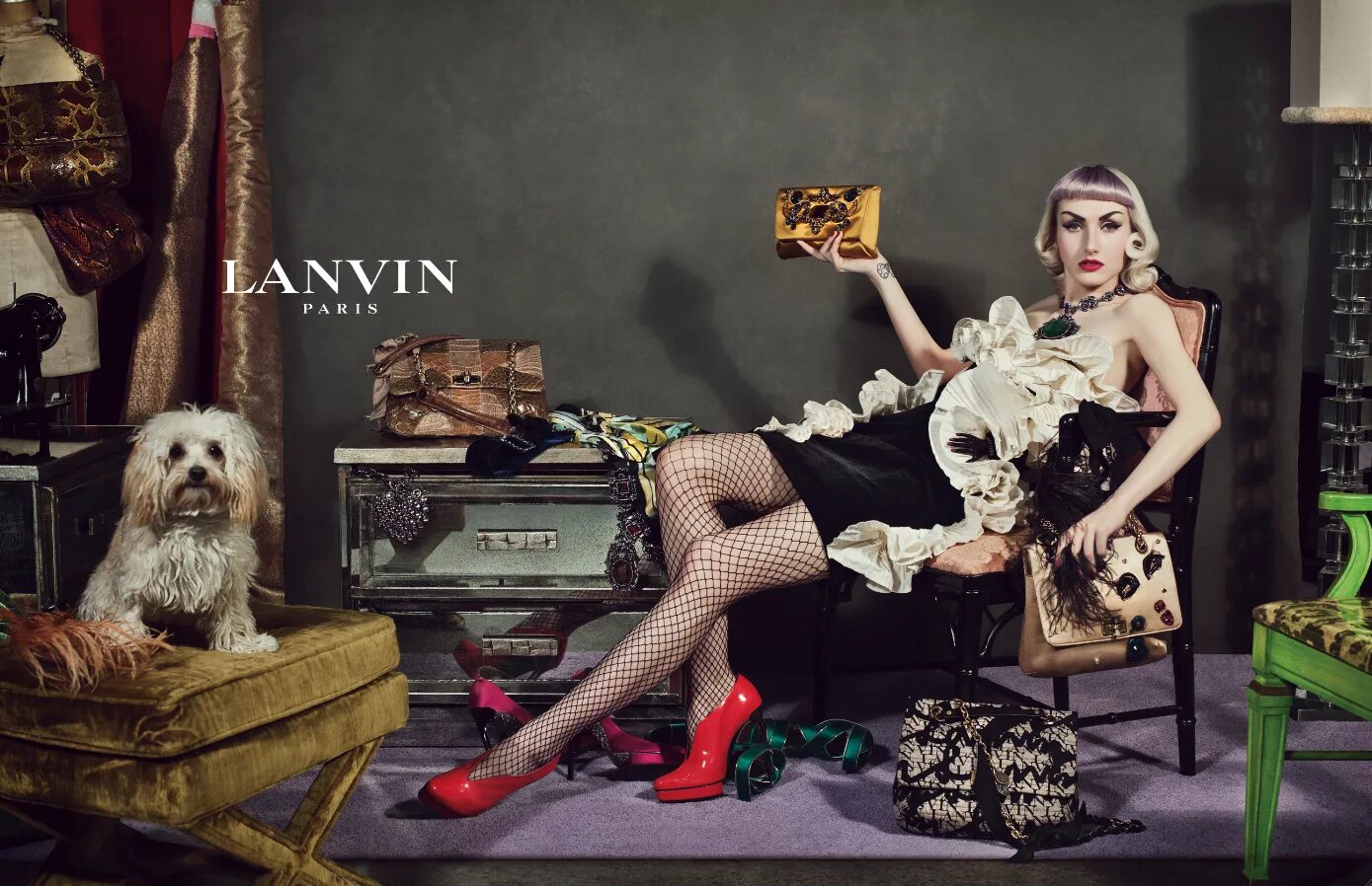 Реклама модного фото Top 10 Luxury Fashion Campaigns of 2012 Lanvin, Ad campaign, Alber elbaz