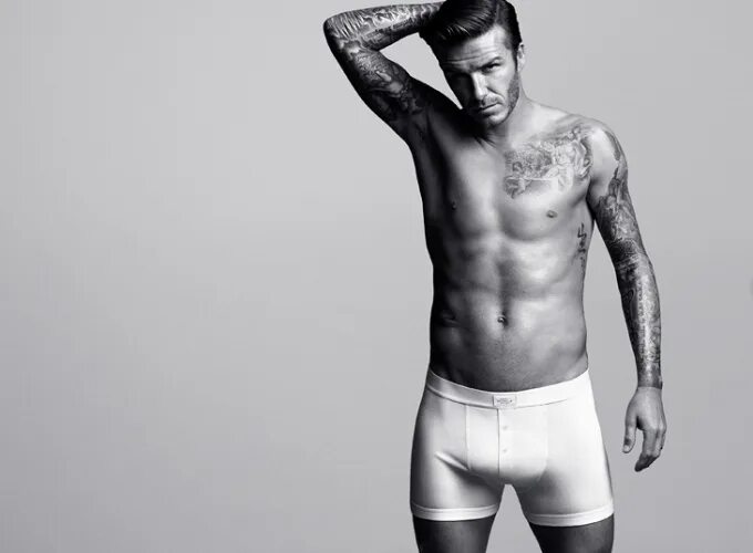 David Beckham Models his Line for a 'Bodywear' Update for H&M - The Fashionisto