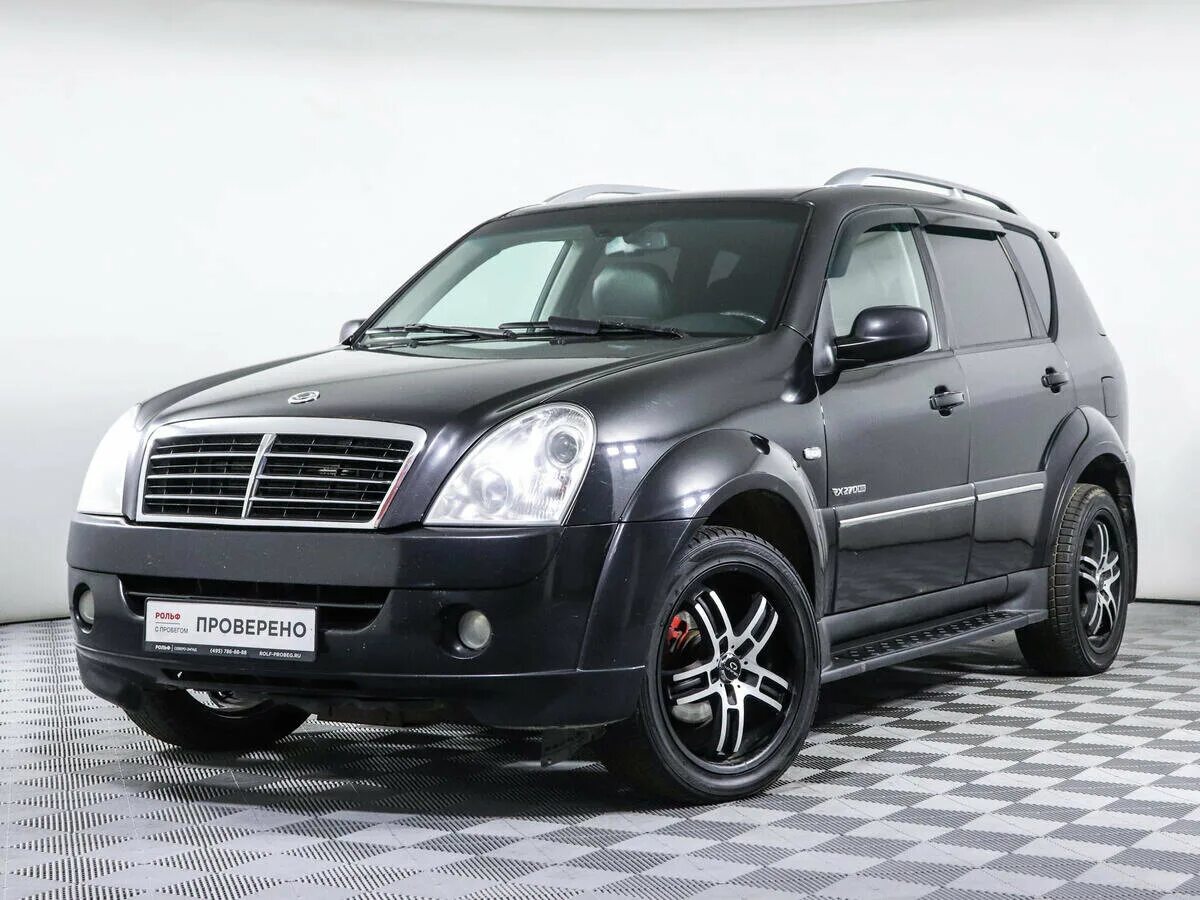 Рекстон фото автомобиля Купить б/у SsangYong Rexton II 2.7d AT (163 л.с.) 4WD дизель автомат в Москве: ч