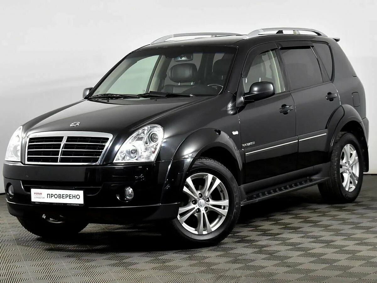 Рекстон фото автомобиля Купить б/у SsangYong Rexton II 2.7d AT (186 л.с.) 4WD дизель автомат в Москве: ч