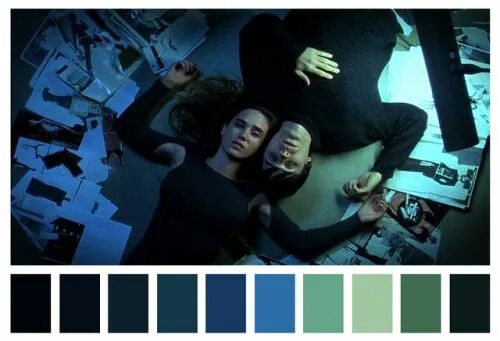 Реквием по мечте фото Movies Color Palettes in 2022 Movie color palette, Color in film, Color film