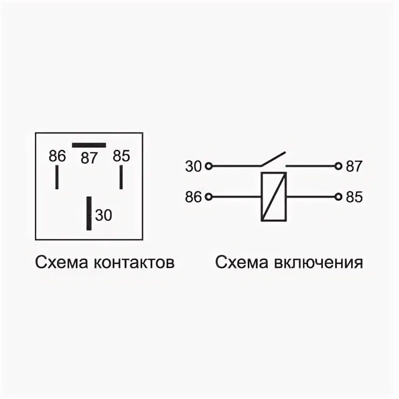 Реле 12в 4 контакта подключение Не работает стартер ваз 2110-12 или срабатывает через раз. - Lada 21124, 1,6 л, 